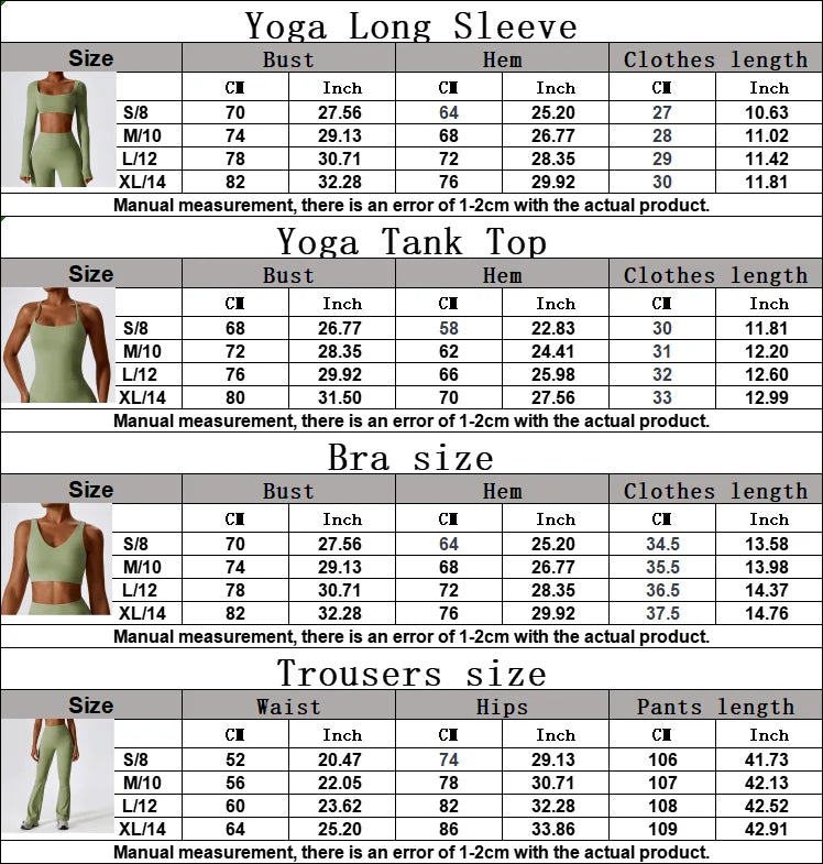 Long/None sleeve fitness set