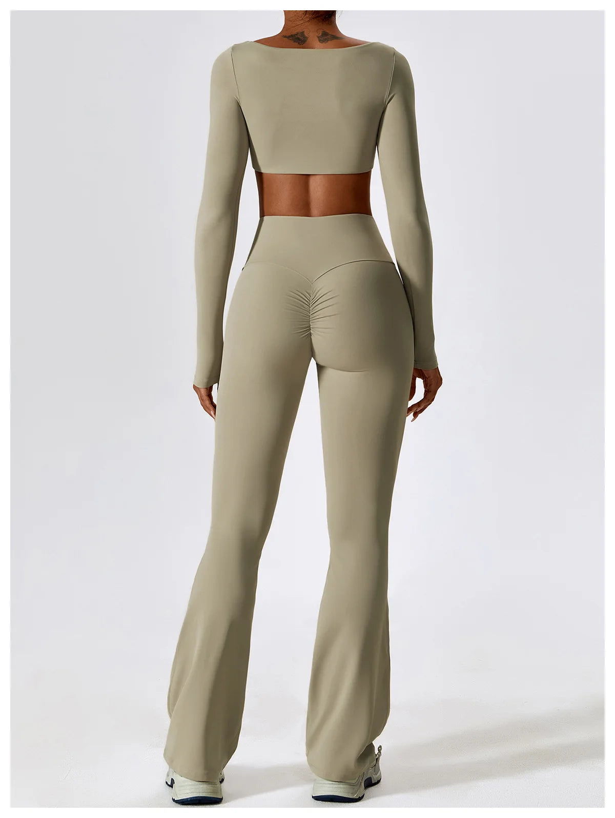 Long/None sleeve fitness set