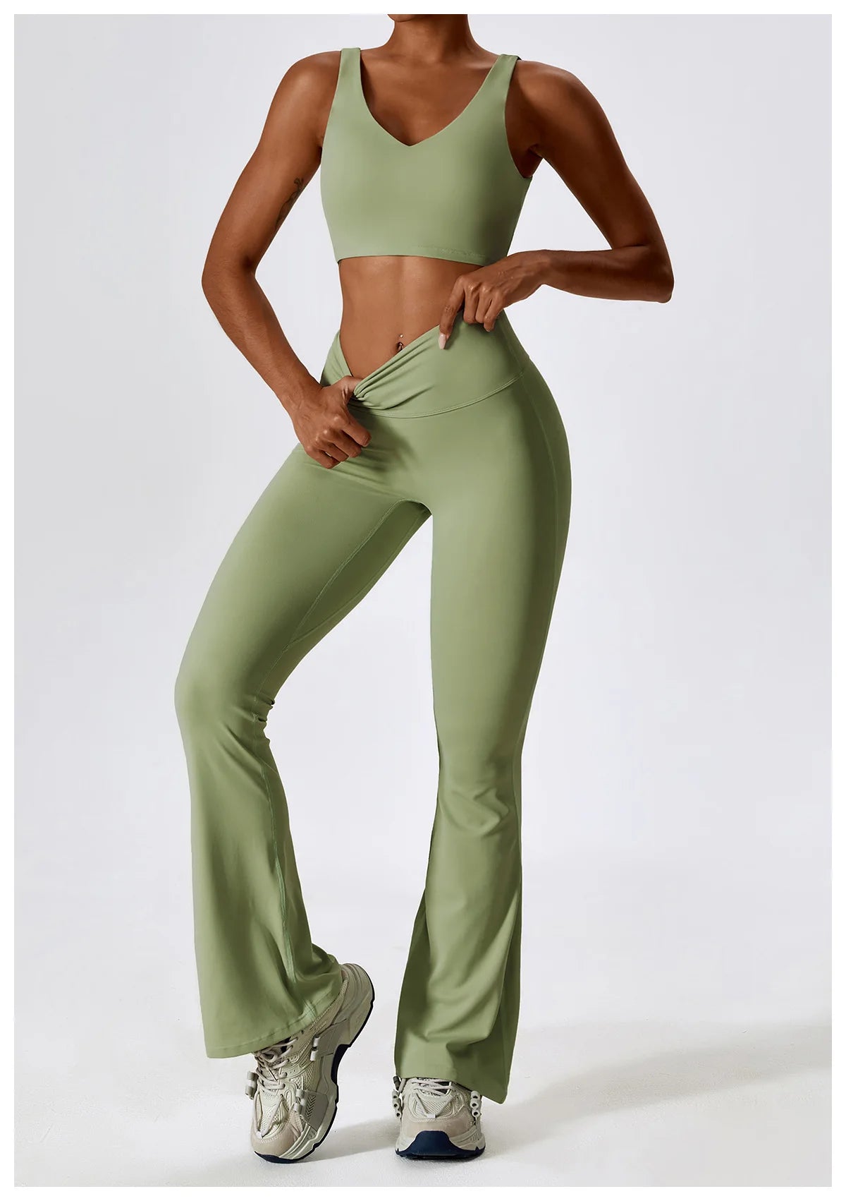 Long/None sleeve fitness set