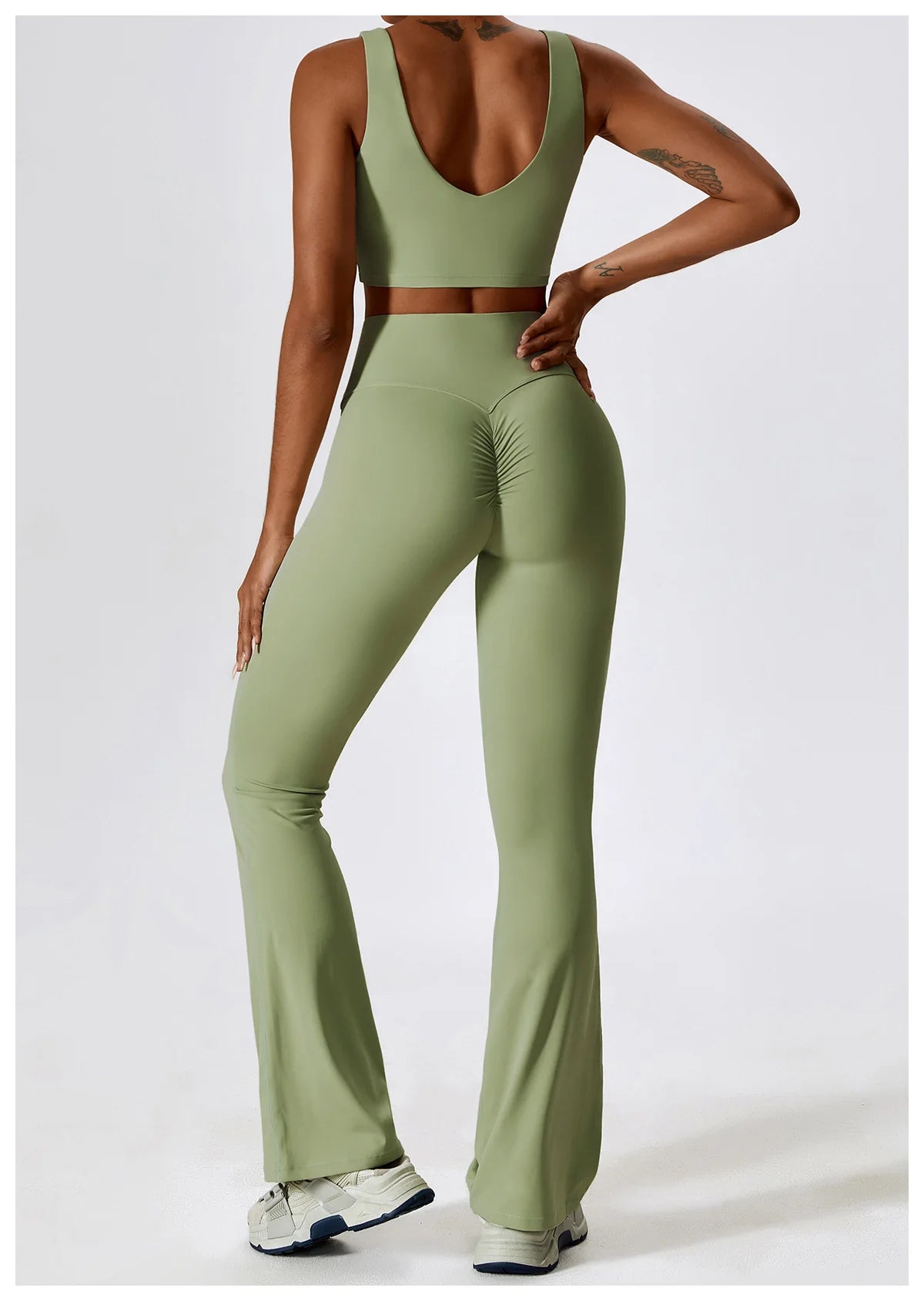 Long/None sleeve fitness set