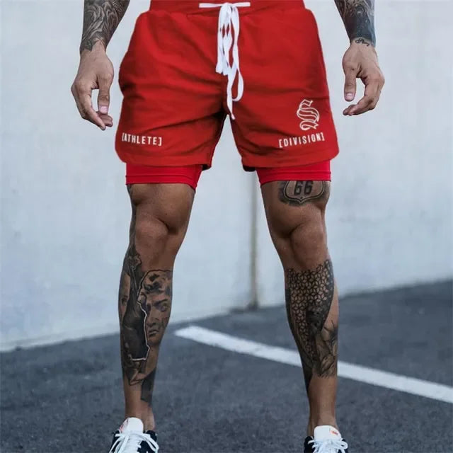 Double-deck men shorts