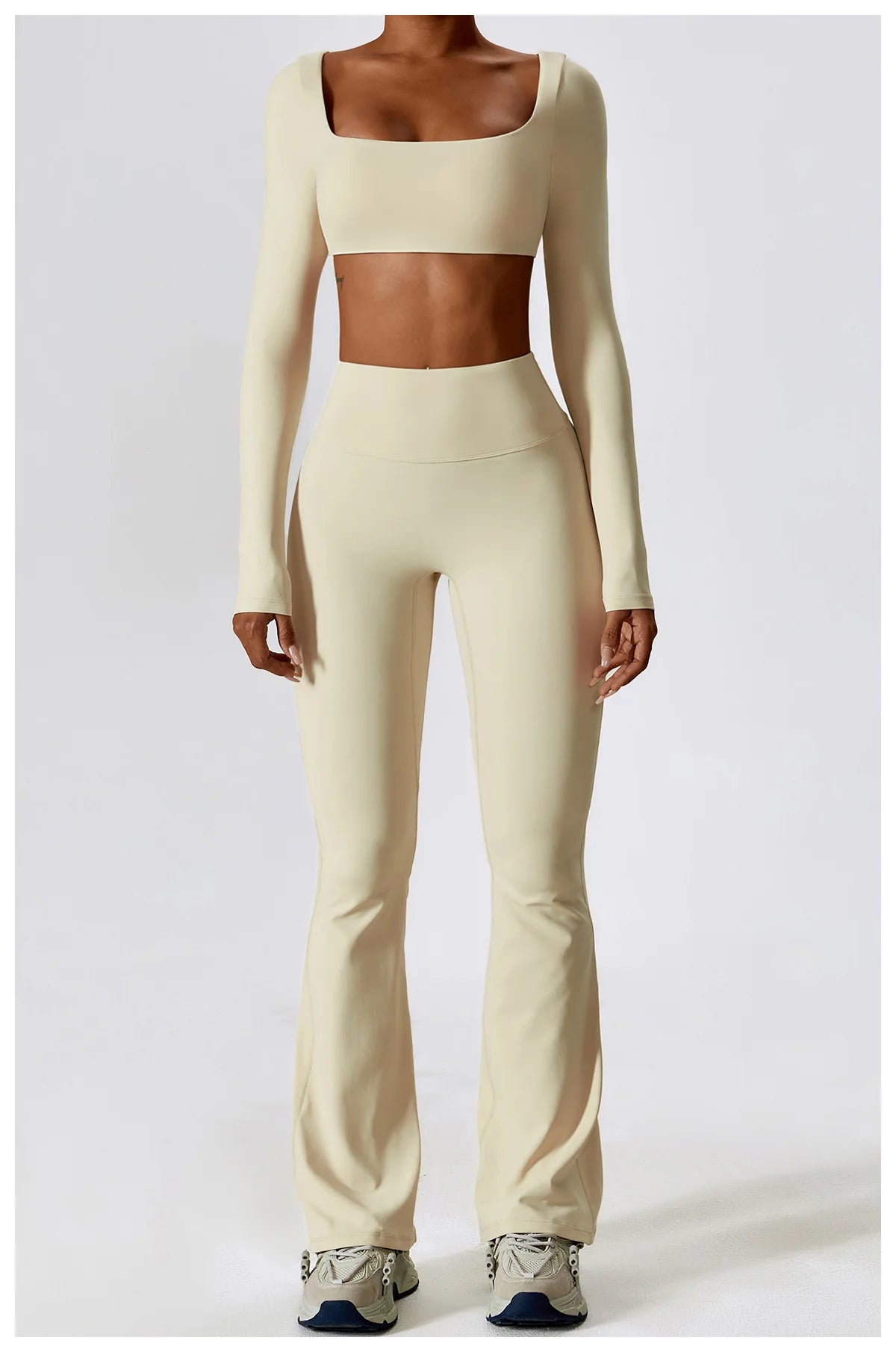 Long/None sleeve fitness set