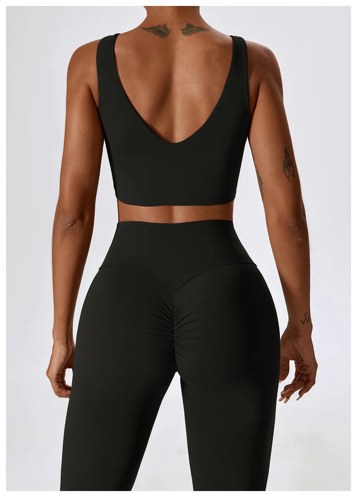Long/None sleeve fitness set