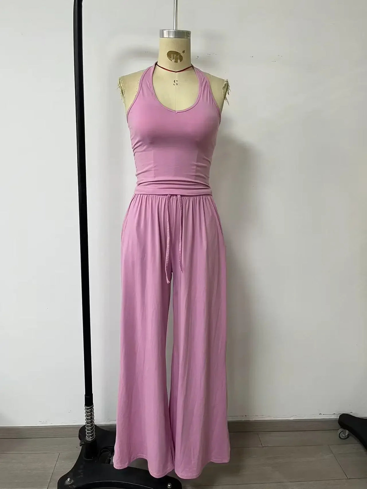 Flared Pants Fitness Set