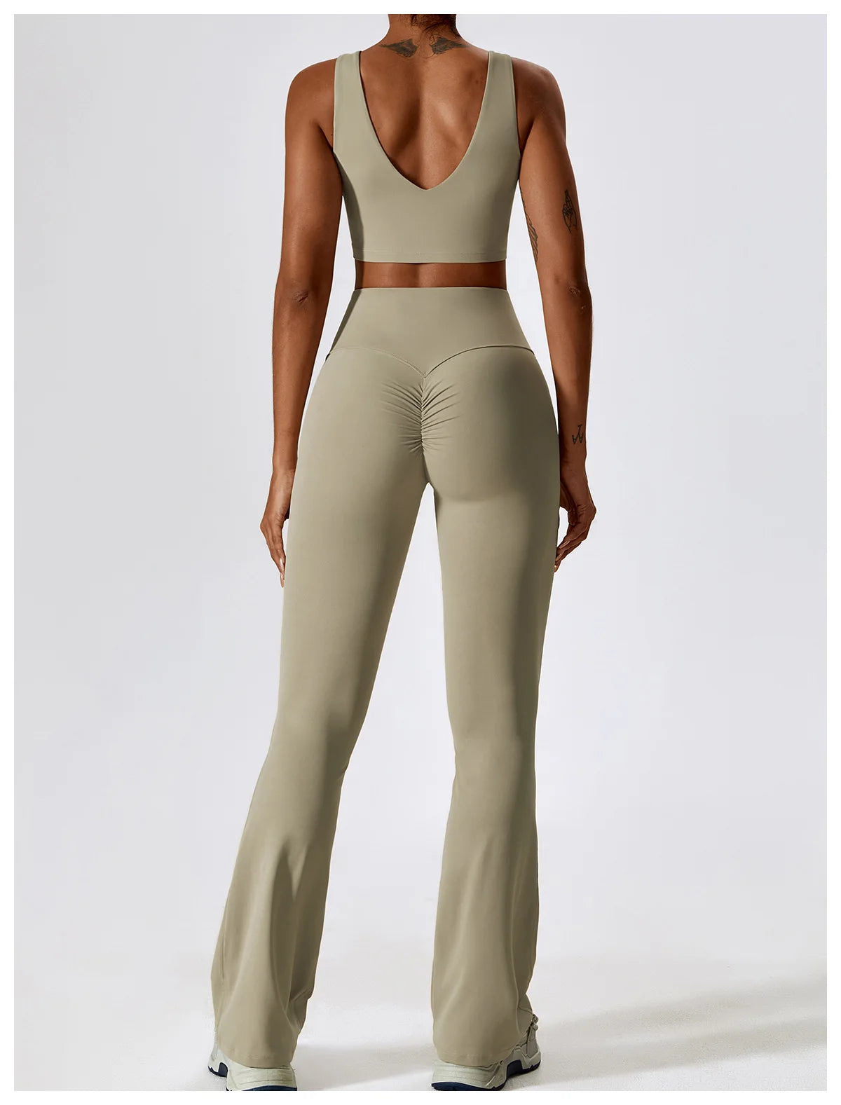 Long/None sleeve fitness set