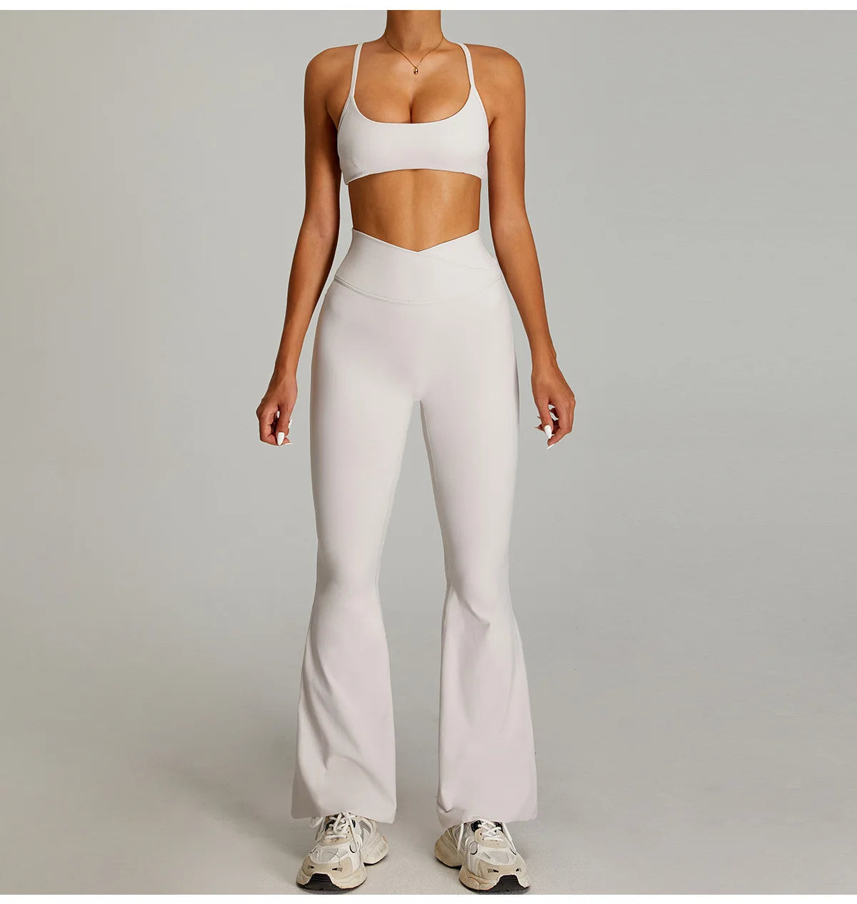Open back Top/ Shorts Set