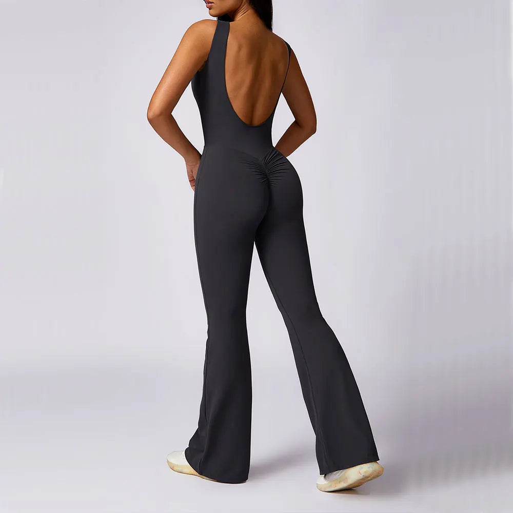 Backless jumpsuit