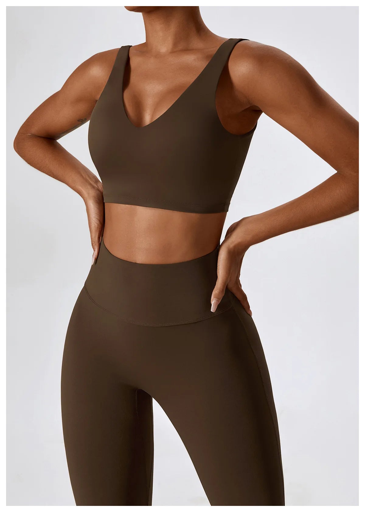 Long/None sleeve fitness set