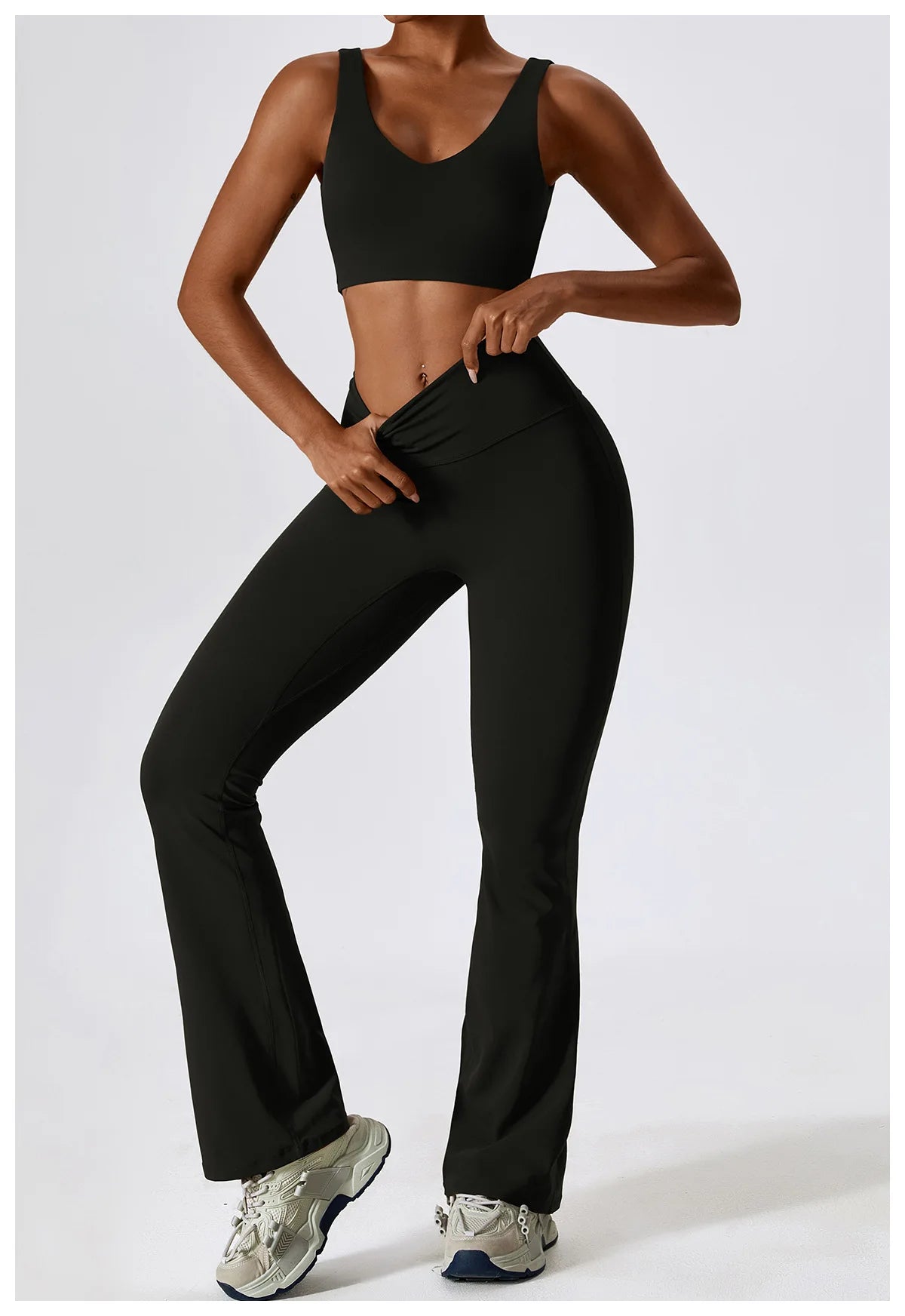 Long/None sleeve fitness set