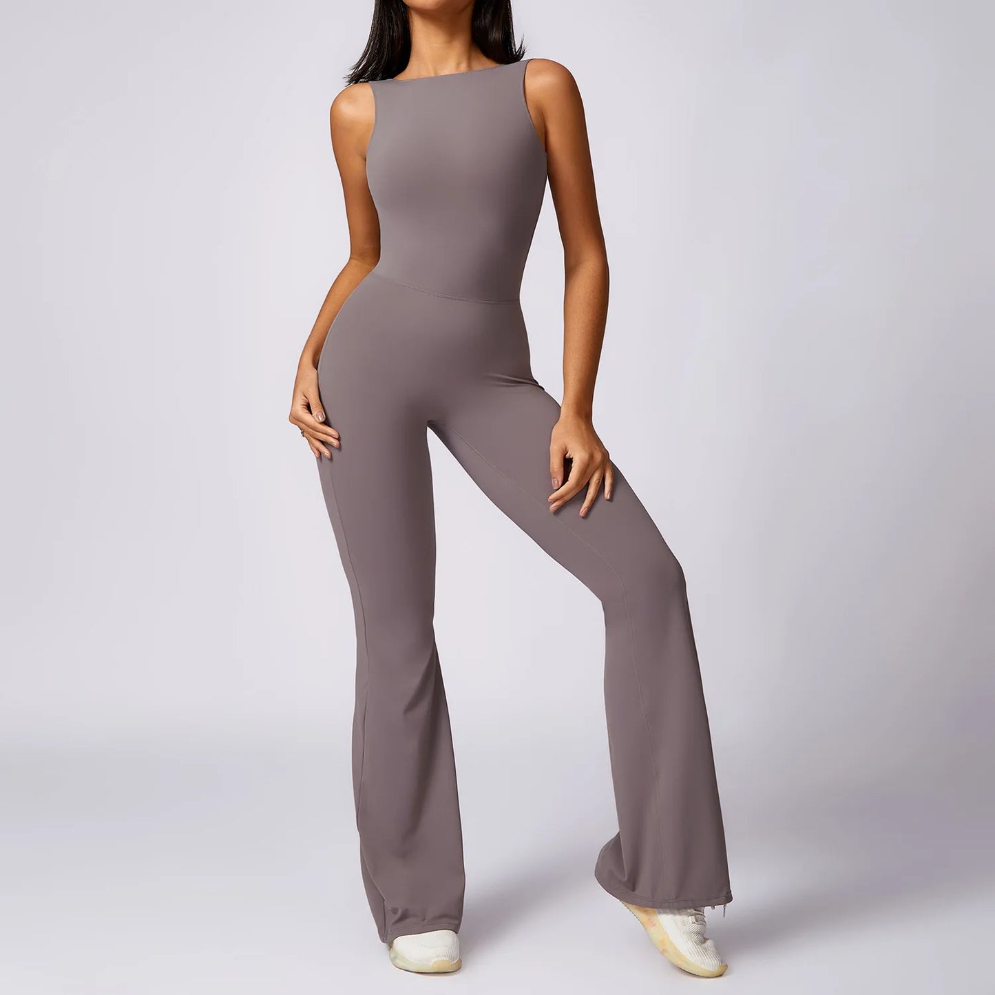 Backless jumpsuit
