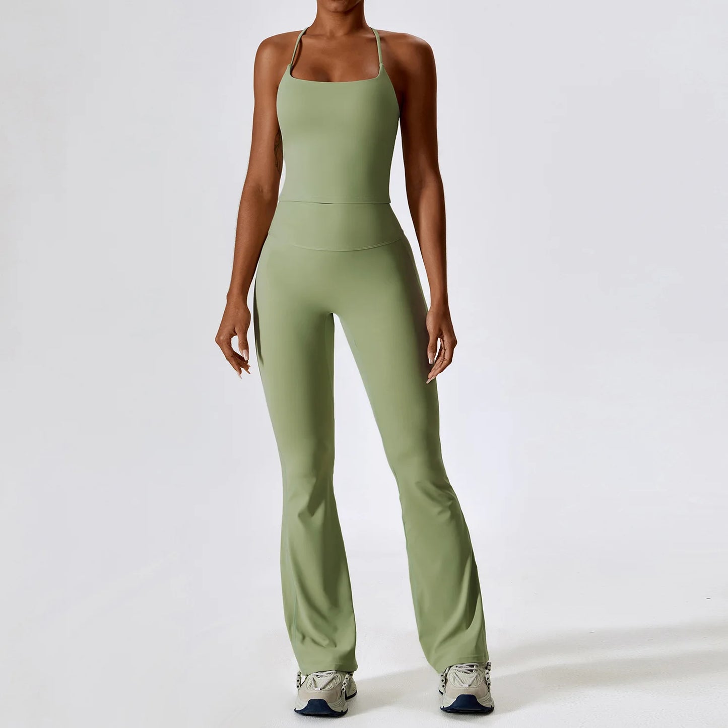 Long/None sleeve fitness set