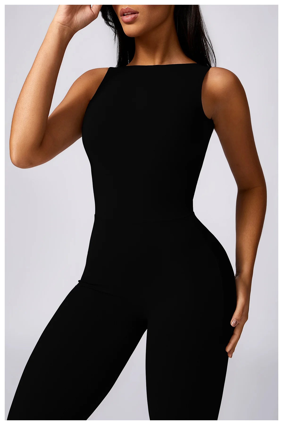 Backless jumpsuit