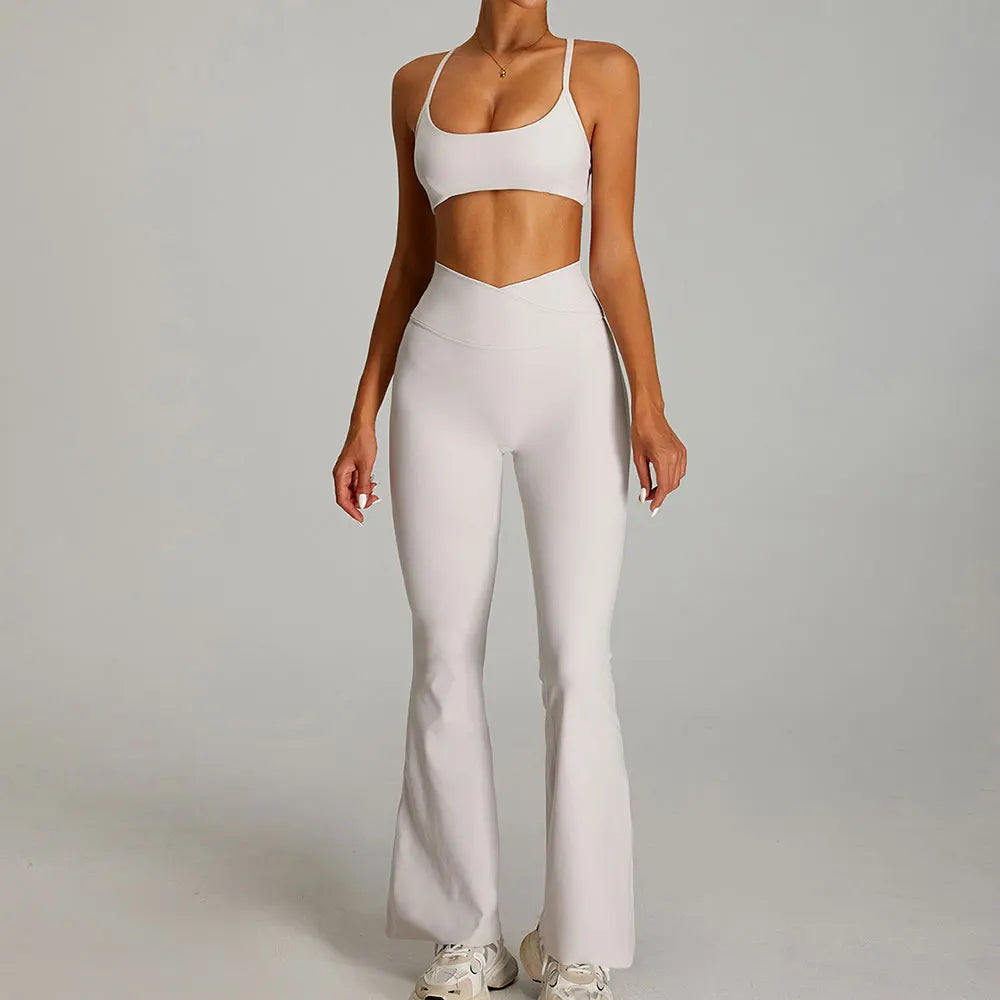 Open back Top/ Shorts Set