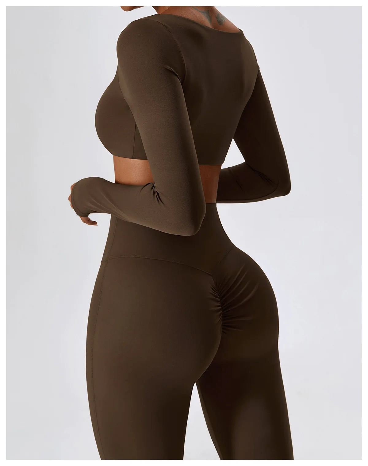 Long/None sleeve fitness set