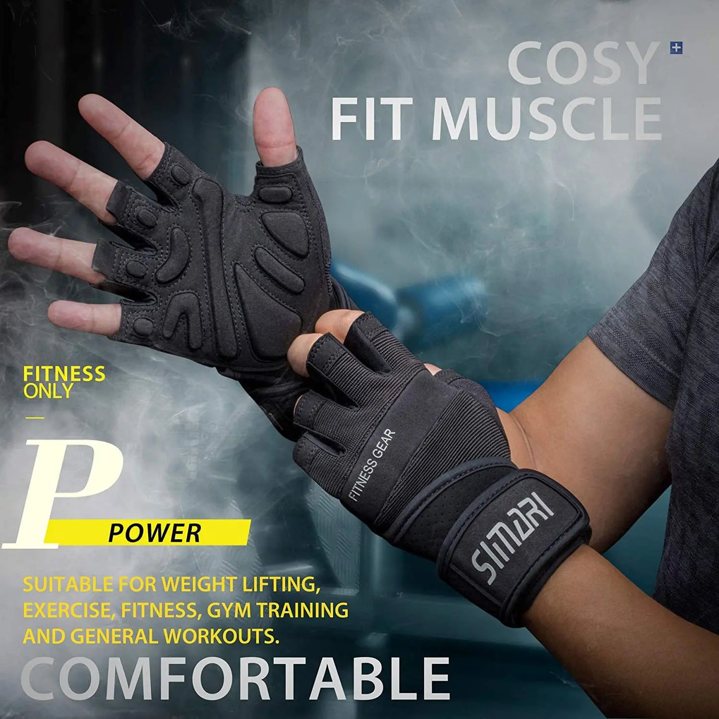 Wristband  fitness gloves