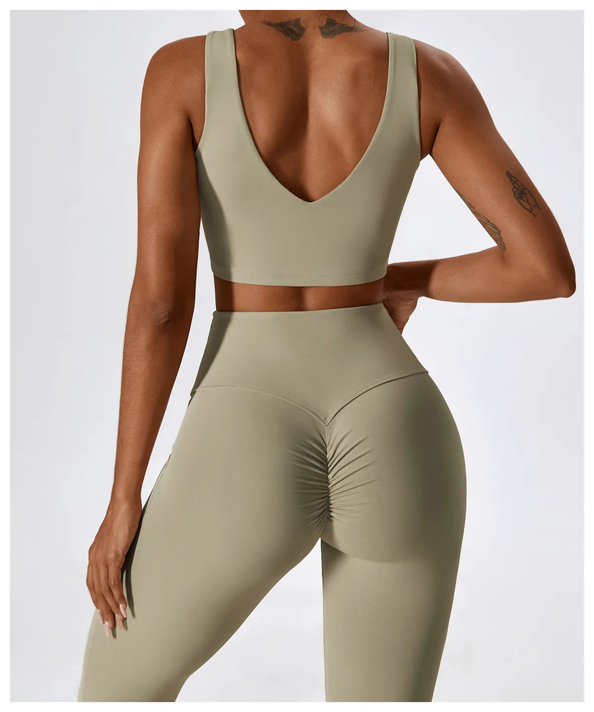 Long/None sleeve fitness set