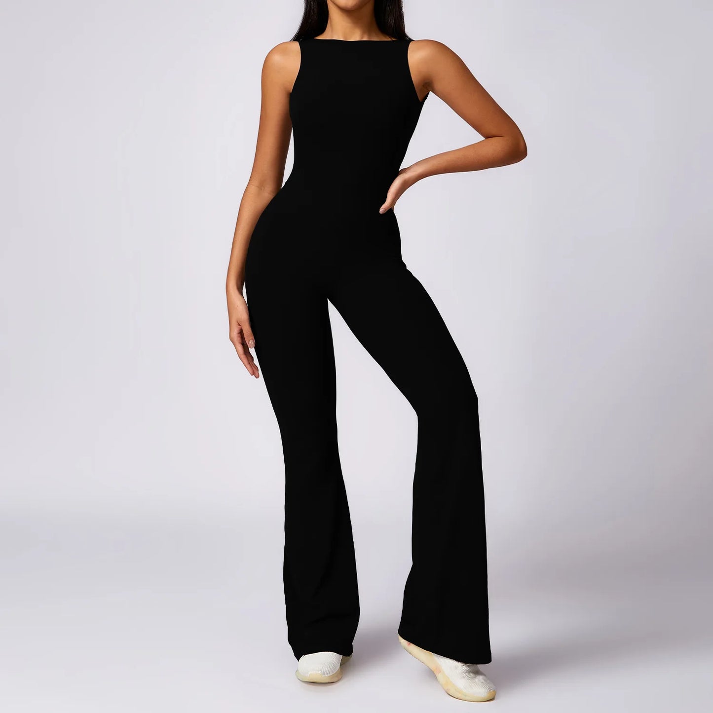 Backless jumpsuit