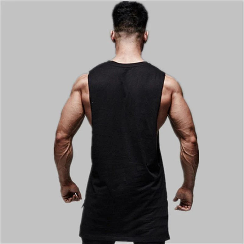 Long Gym Tank Top