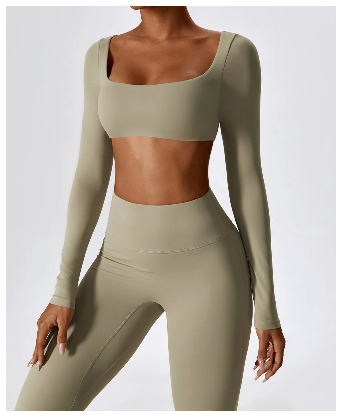 Long/None sleeve fitness set