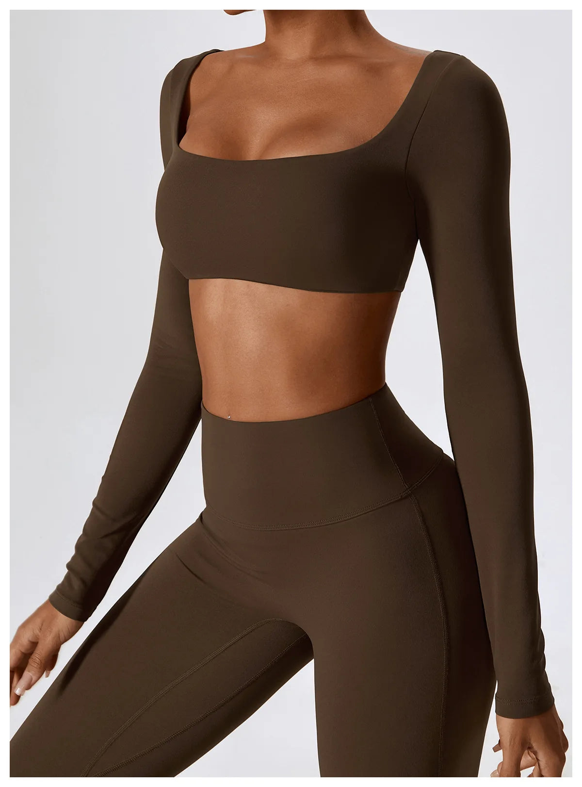 Long/None sleeve fitness set