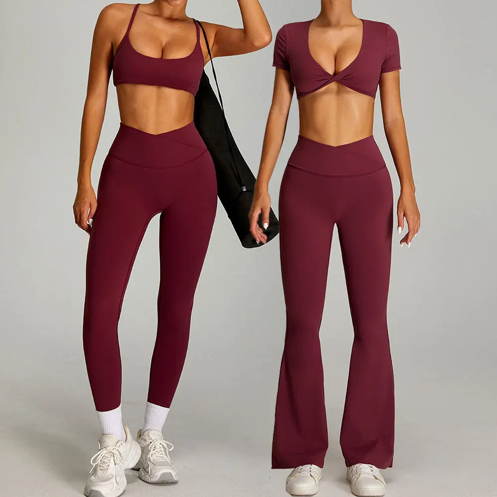 Open back Top/ Shorts Set