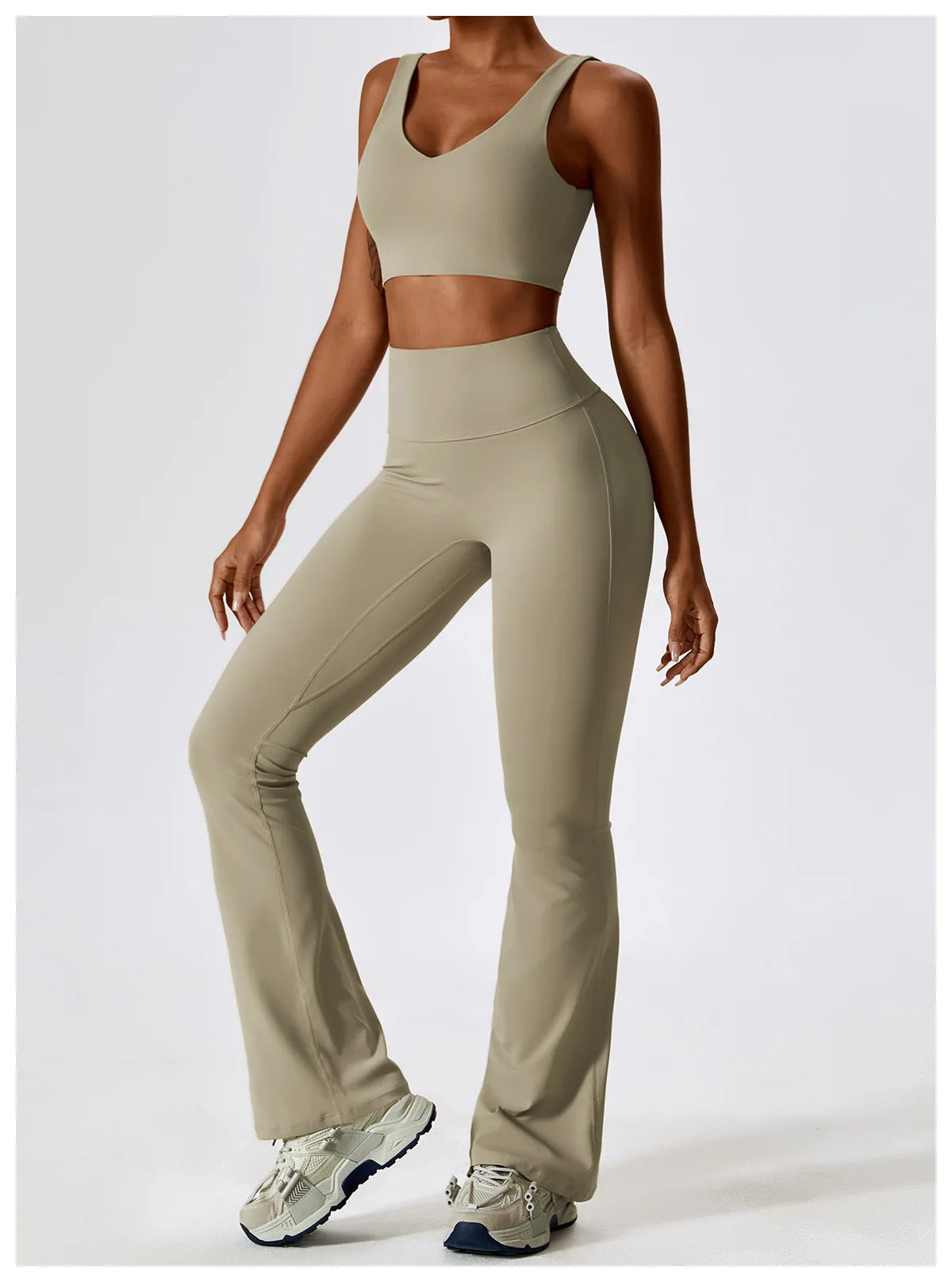 Long/None sleeve fitness set