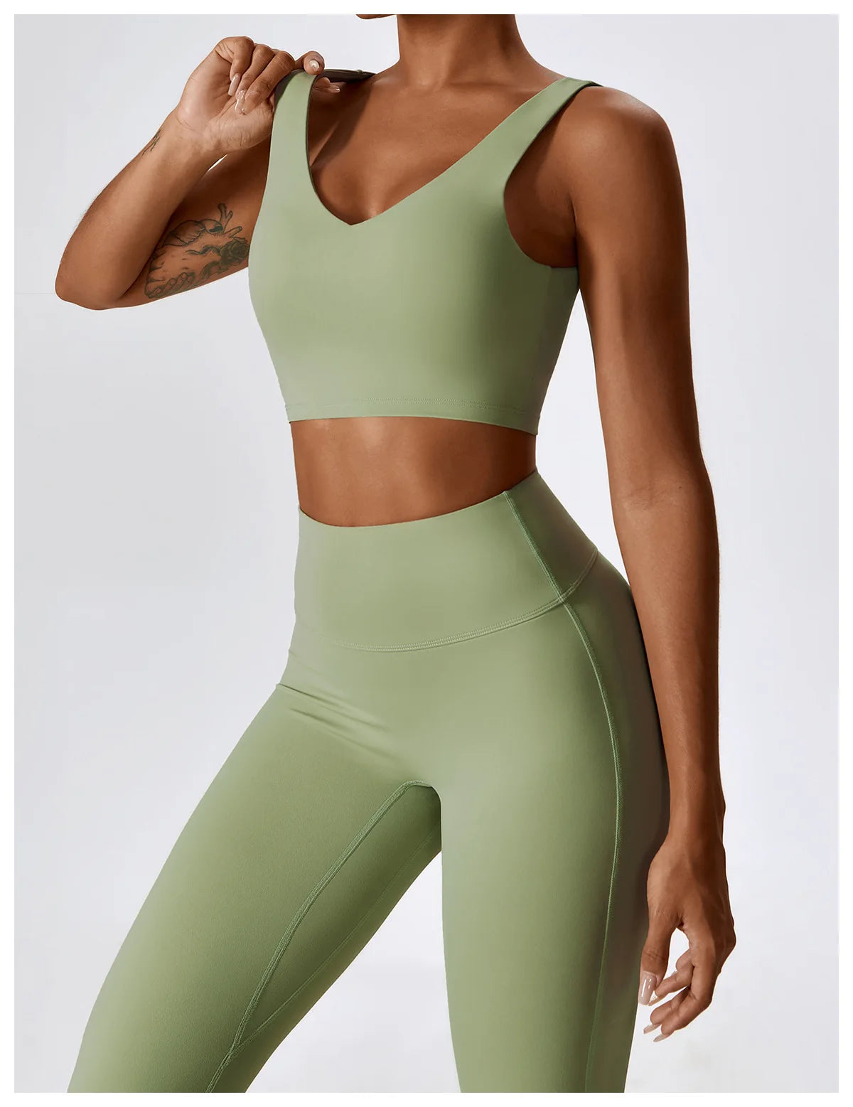 Long/None sleeve fitness set