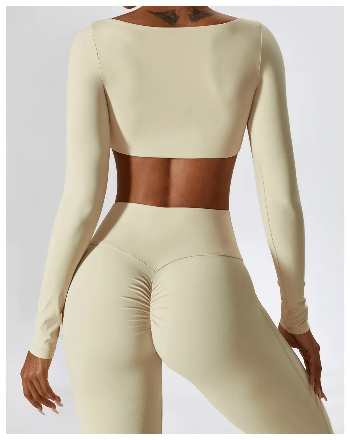 Long/None sleeve fitness set