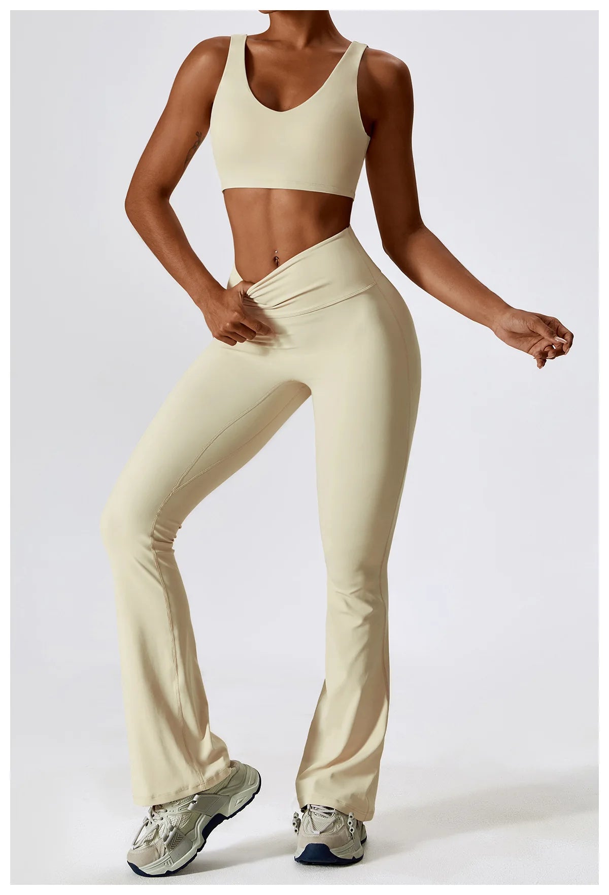 Long/None sleeve fitness set