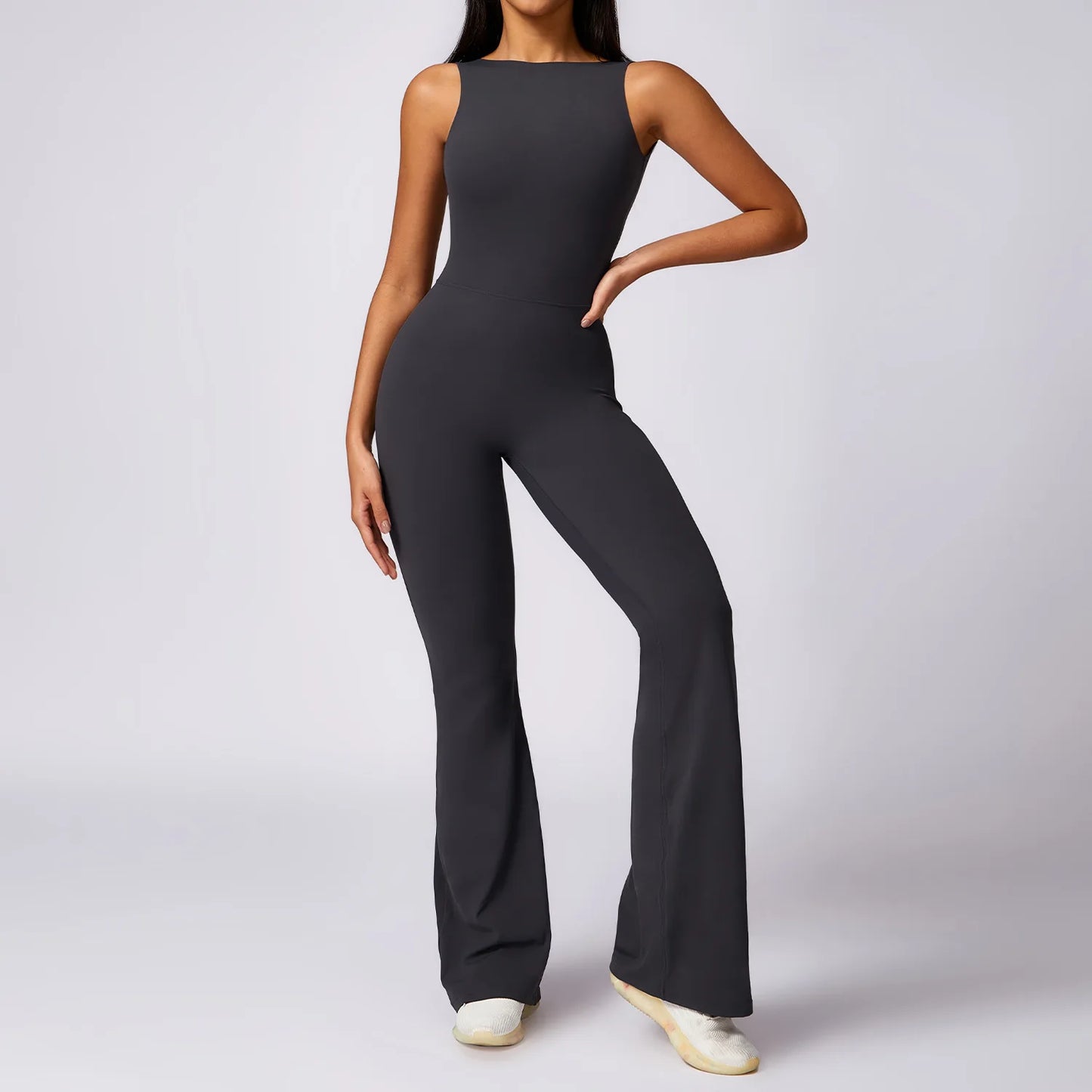 Backless jumpsuit
