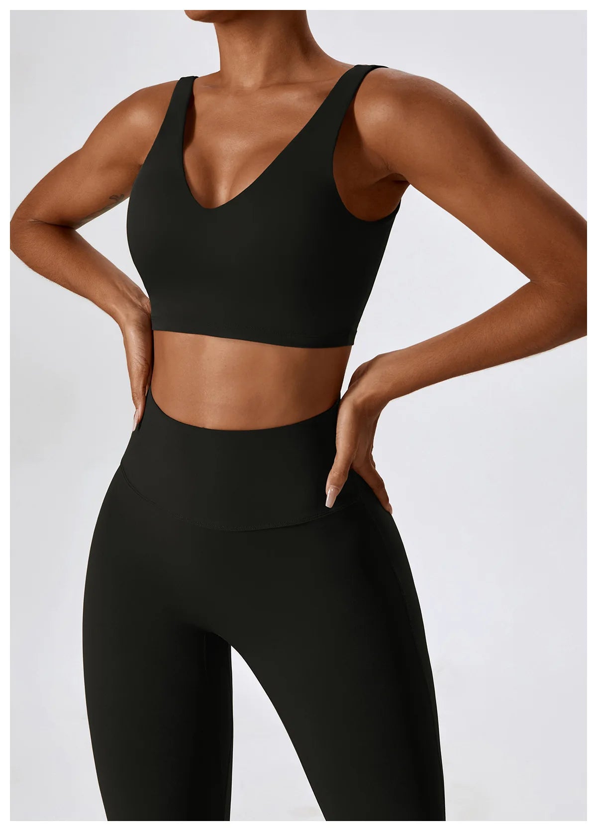 Long/None sleeve fitness set