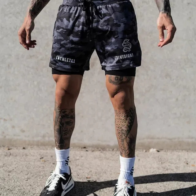 Double-deck men shorts