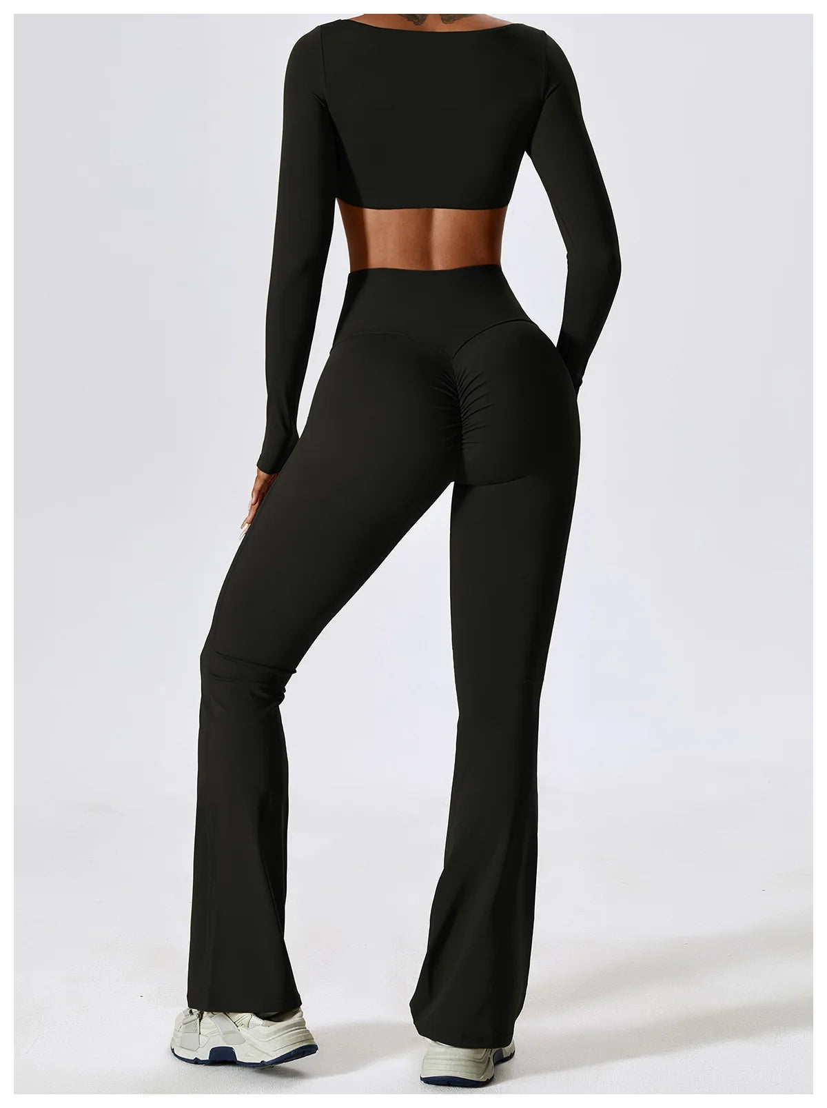 Long/None sleeve fitness set