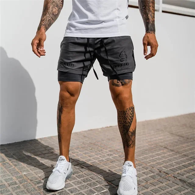 Double-deck men shorts