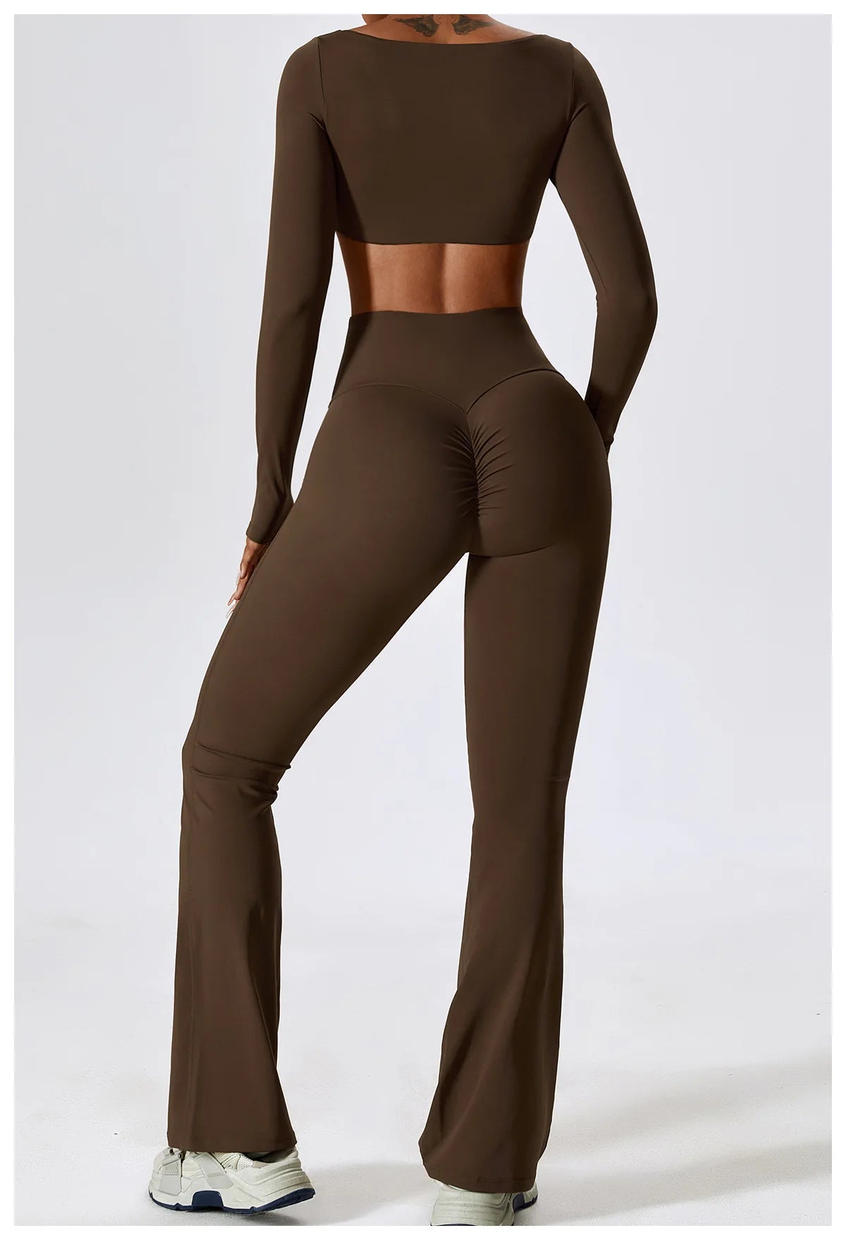 Long/None sleeve fitness set