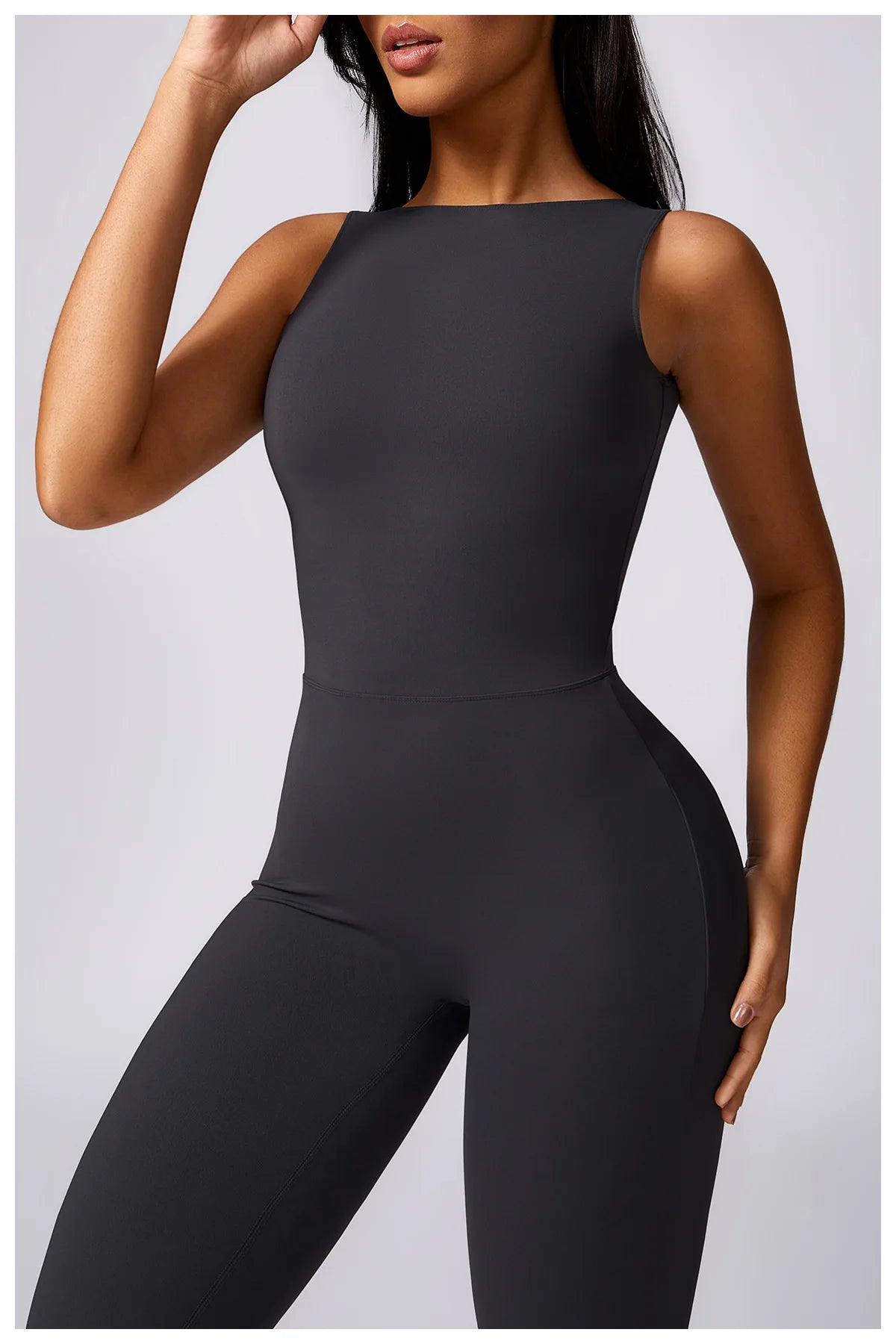 Backless jumpsuit