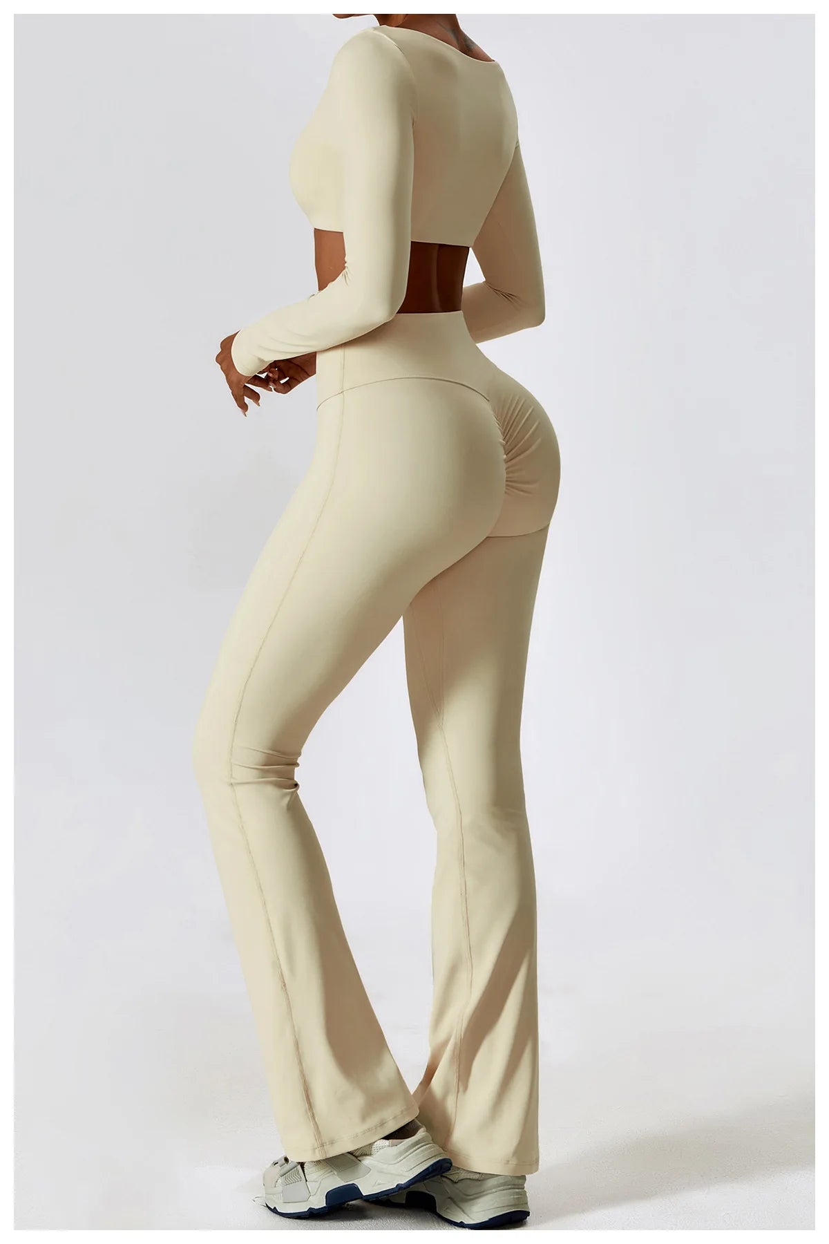 Long/None sleeve fitness set