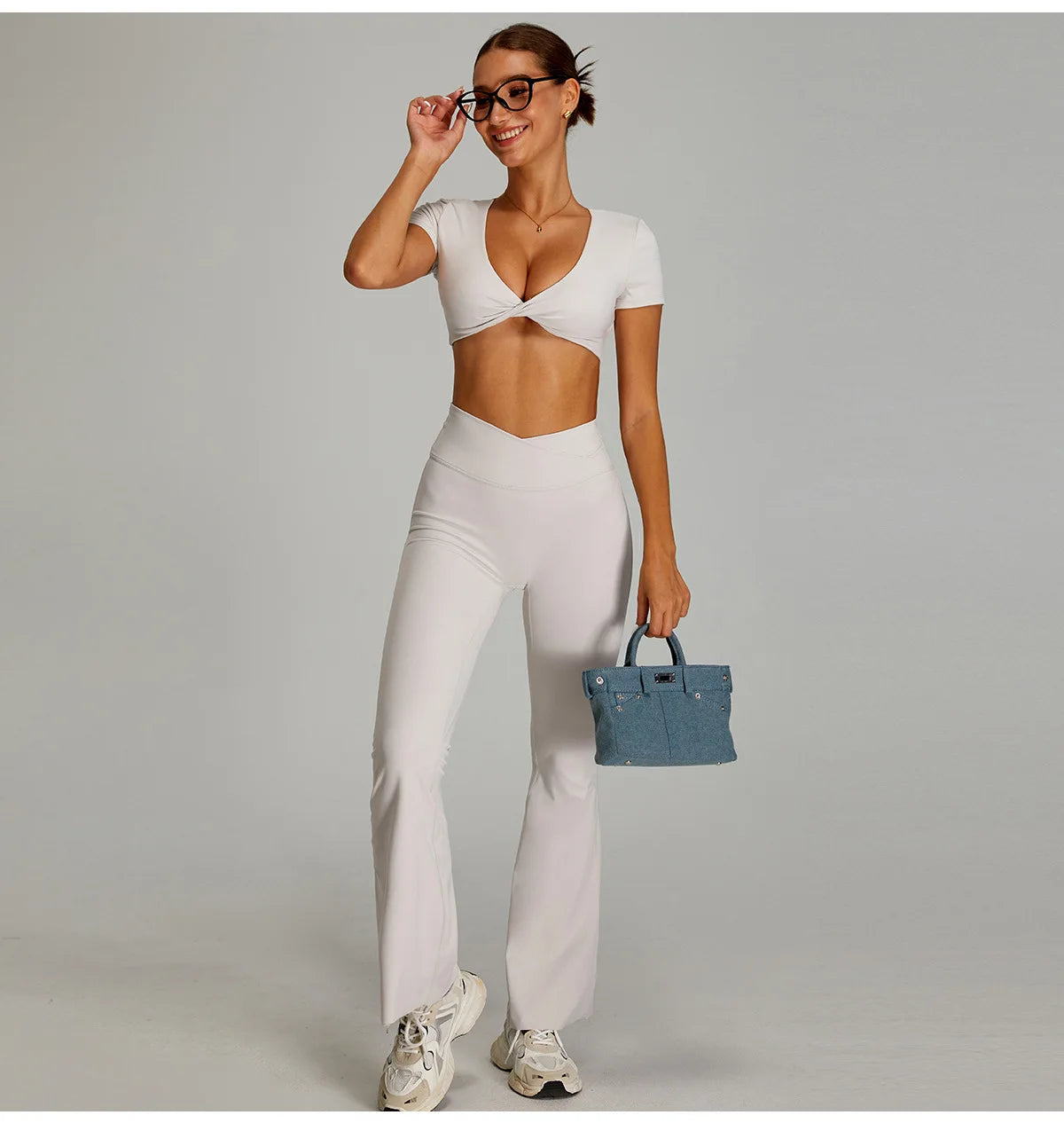Open back Top/ Shorts Set