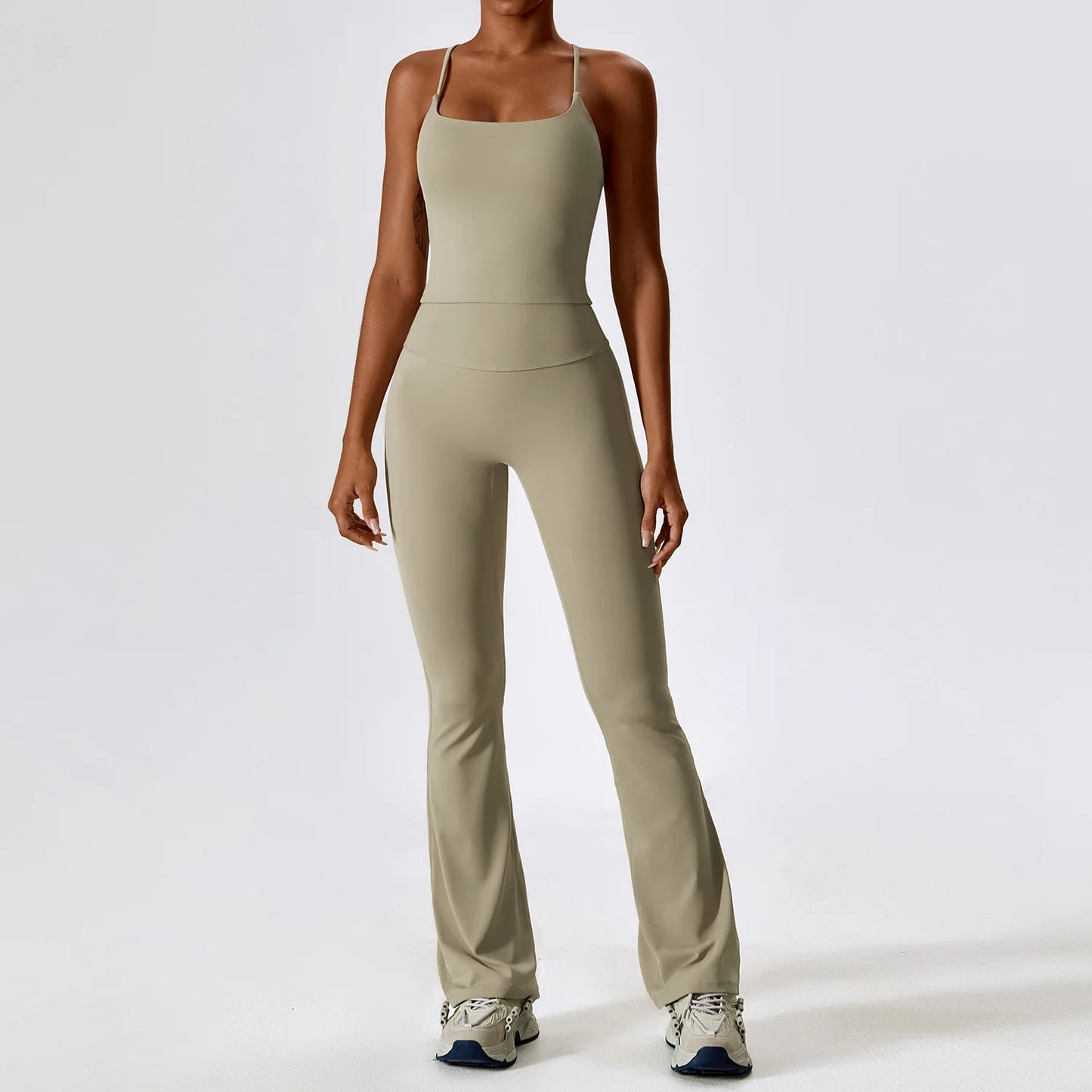Long/None sleeve fitness set