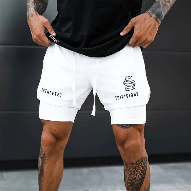 Double-deck men shorts