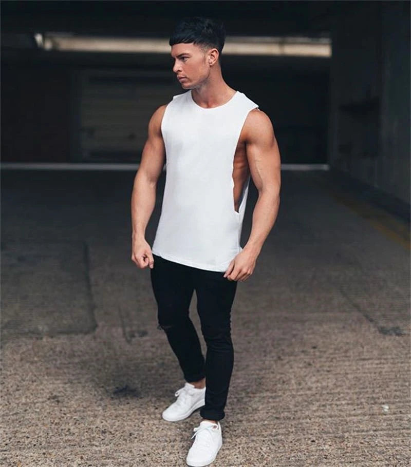 Long Gym Tank Top