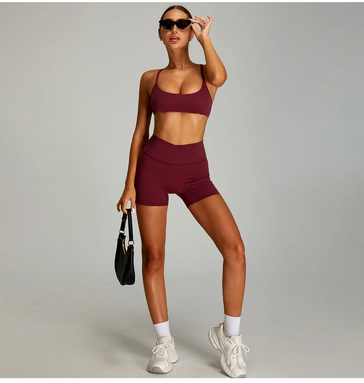 Open back Top/ Shorts Set